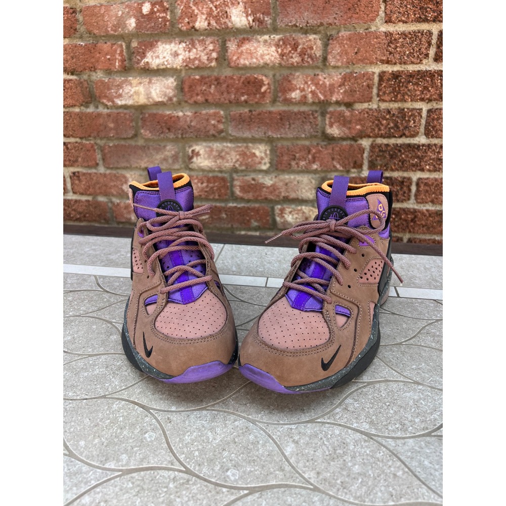 Nike Air Huarache ACG Mowabb Limestone Purple Orange DC9554-201 Mens 8.5